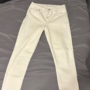 Agolde like new white skinny jeans. Size 28 fits tts